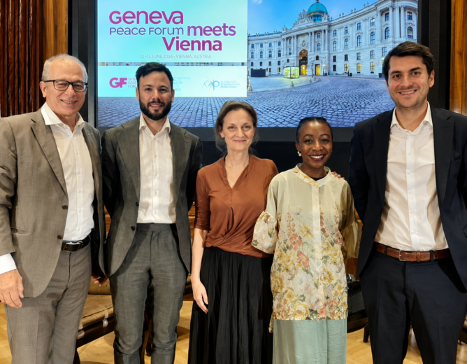Geneva Peace Forum Meets Vienna: Risks and Opportunities in PeaceTech: The Need for a People-Centered Approach